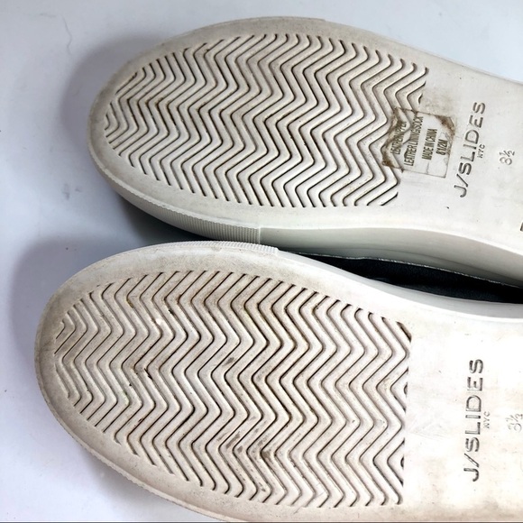 J/Slides Acer grey suede slip on platform sneakers size 8.5 - Picture 11 of 13